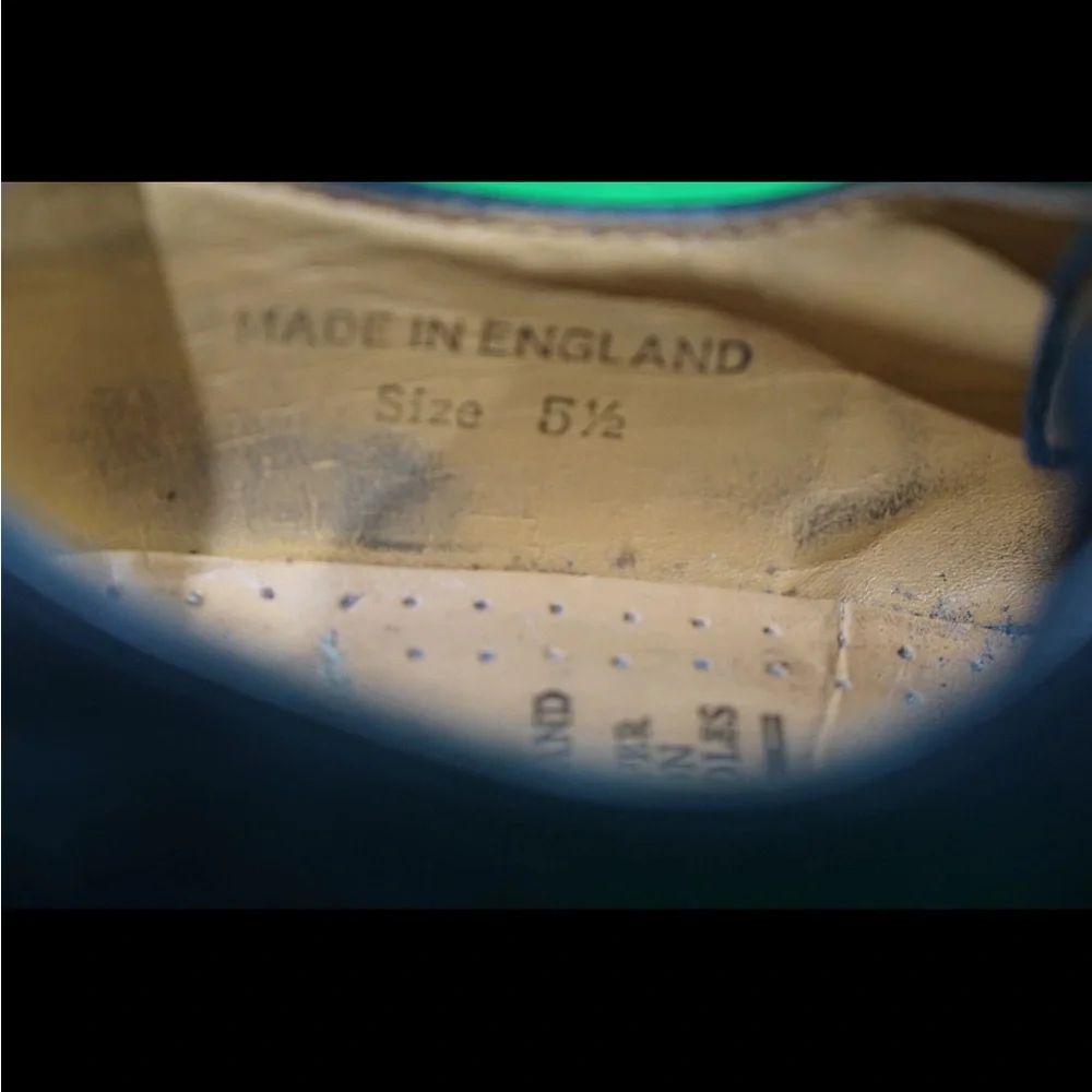 Dr. Martens 1461 Made In England Oxford Shoes Men Black UK 5.5 / US 6 - Picture 5 of 5